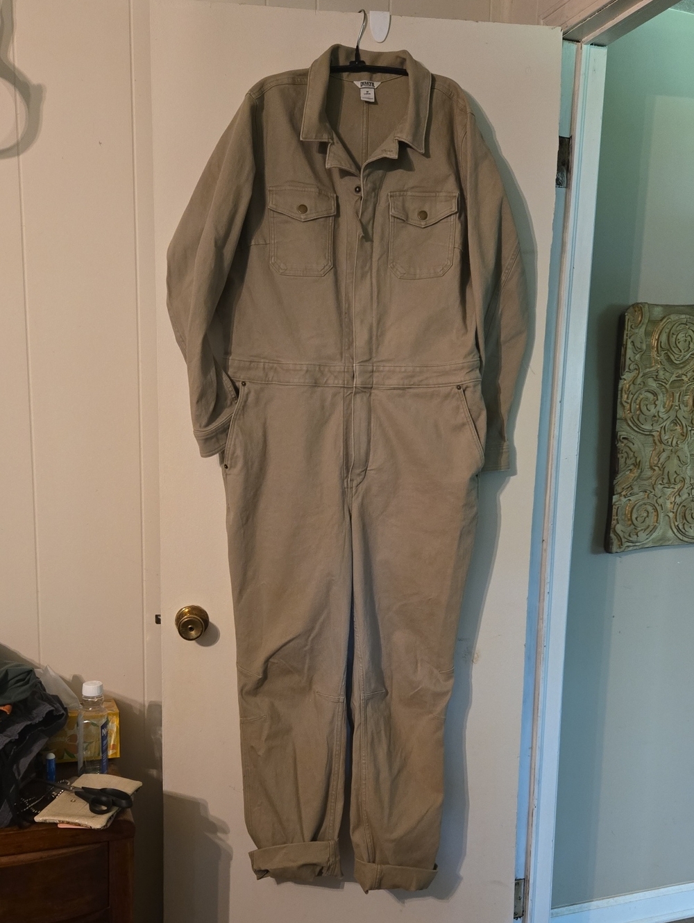Duluth Trading Co Khaki Work Coverall